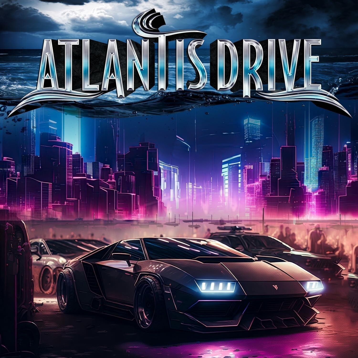 New ATLANTIS DRIVE ST + 3 CD Shining Black Sinner Voodoo Circle Melodic HR !
