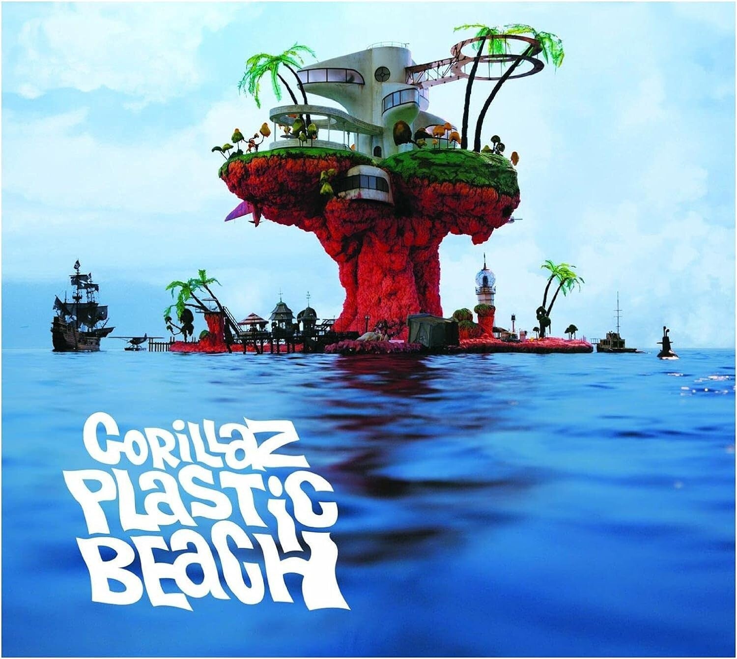 Gorillaz Plastic Beach Japan Music CD Bonus Track NEW