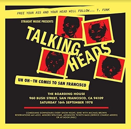 TALKING HEADS-THE BOARDING HOUSE. SAN FRANCISCO. 16.9.1978 CD Japan New
