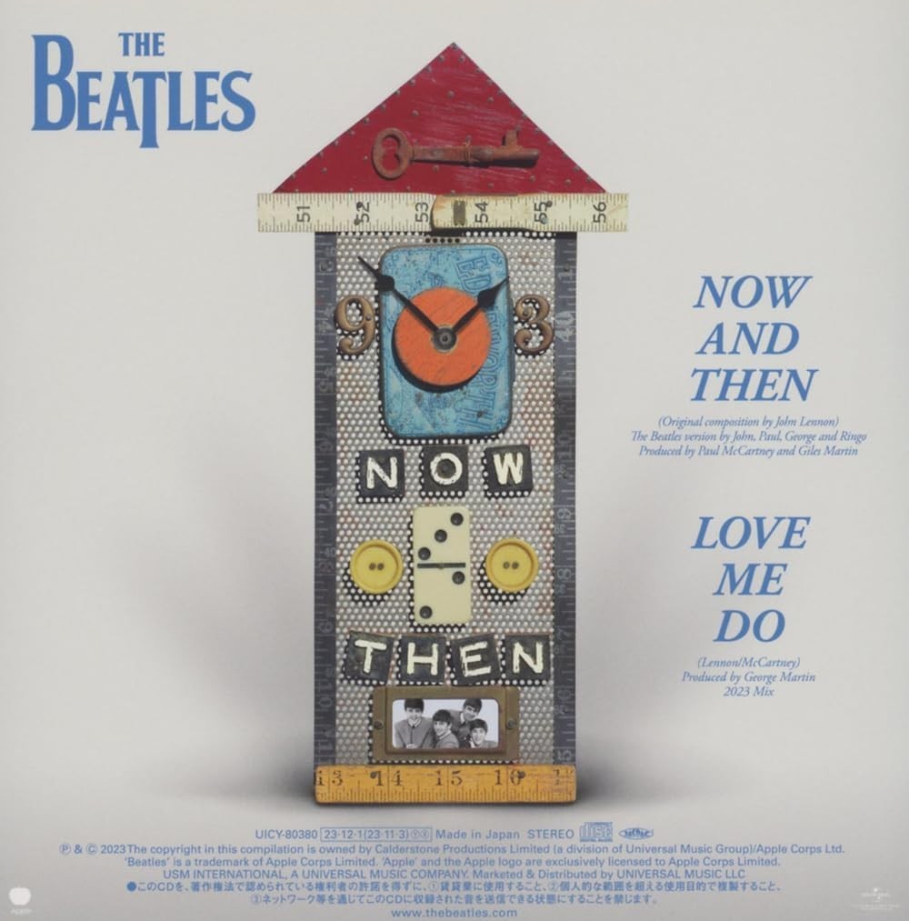 The Beatles Now And Then / Love Me Do SHM-CD Single NEW