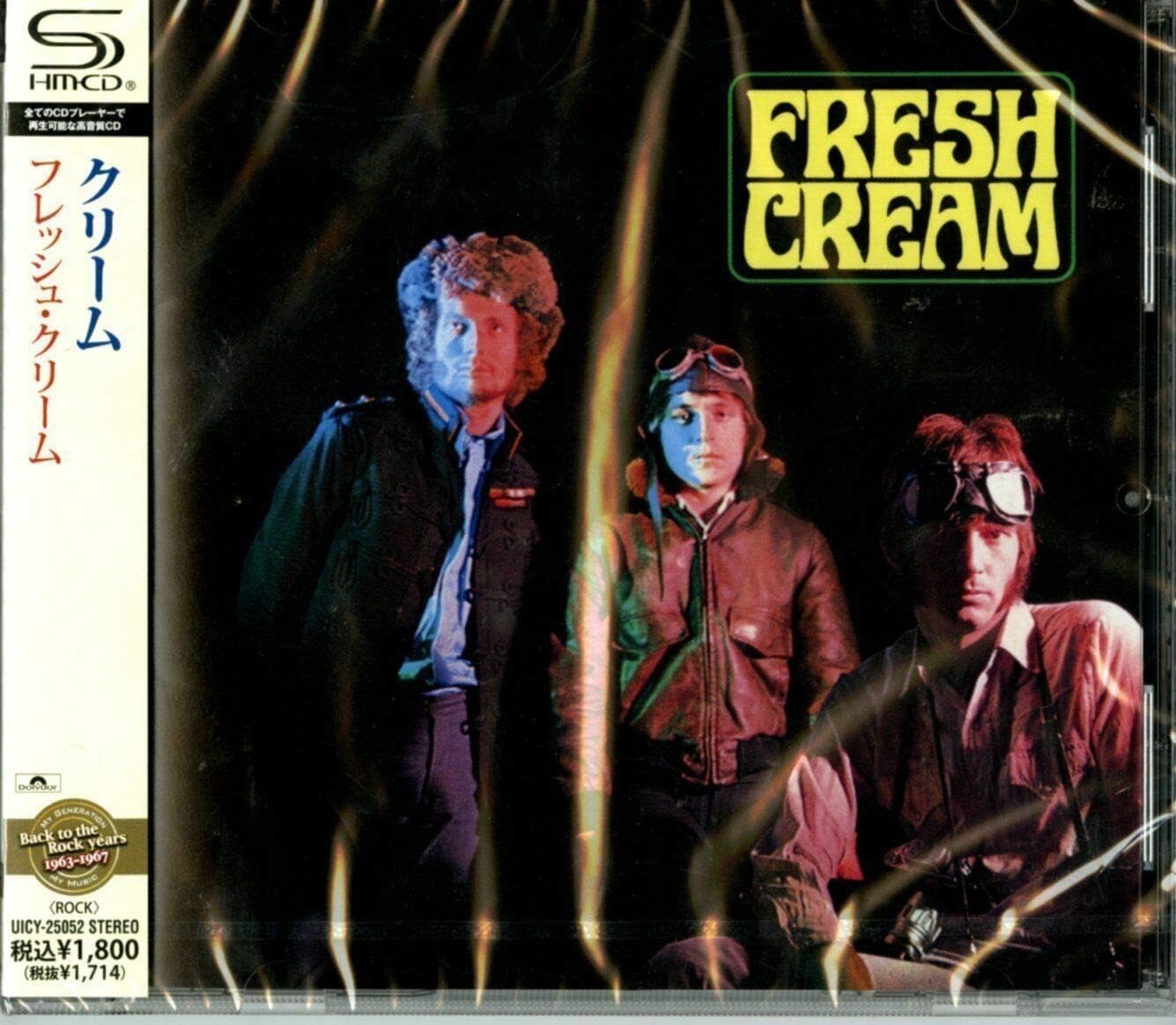 New Cream CD(SHM-CD) Fresh Cream Japan OBI E