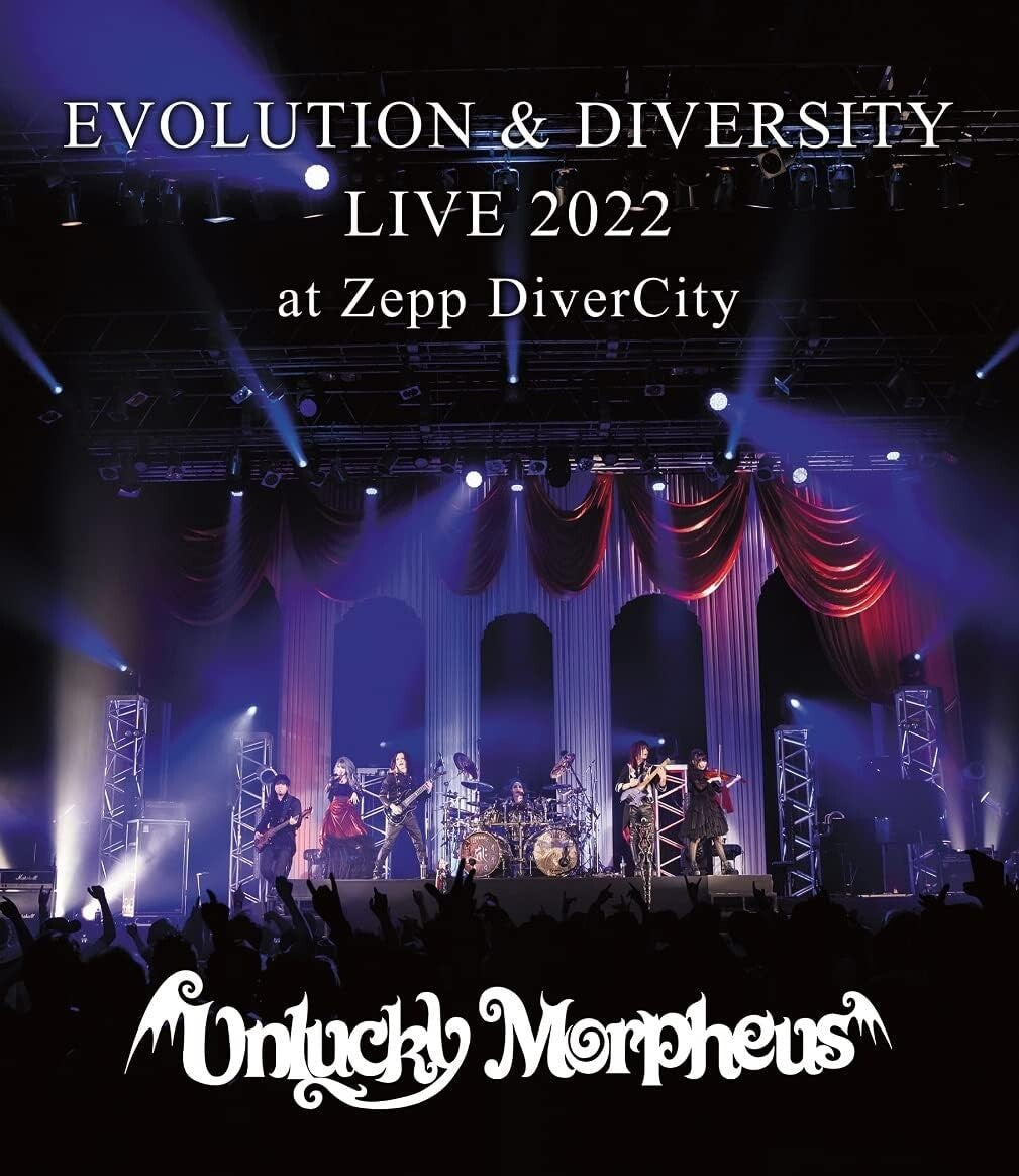 Unlucky Morpheus Evolution & Diversity Live 2022 At Zepp Divercity Blu-ray New