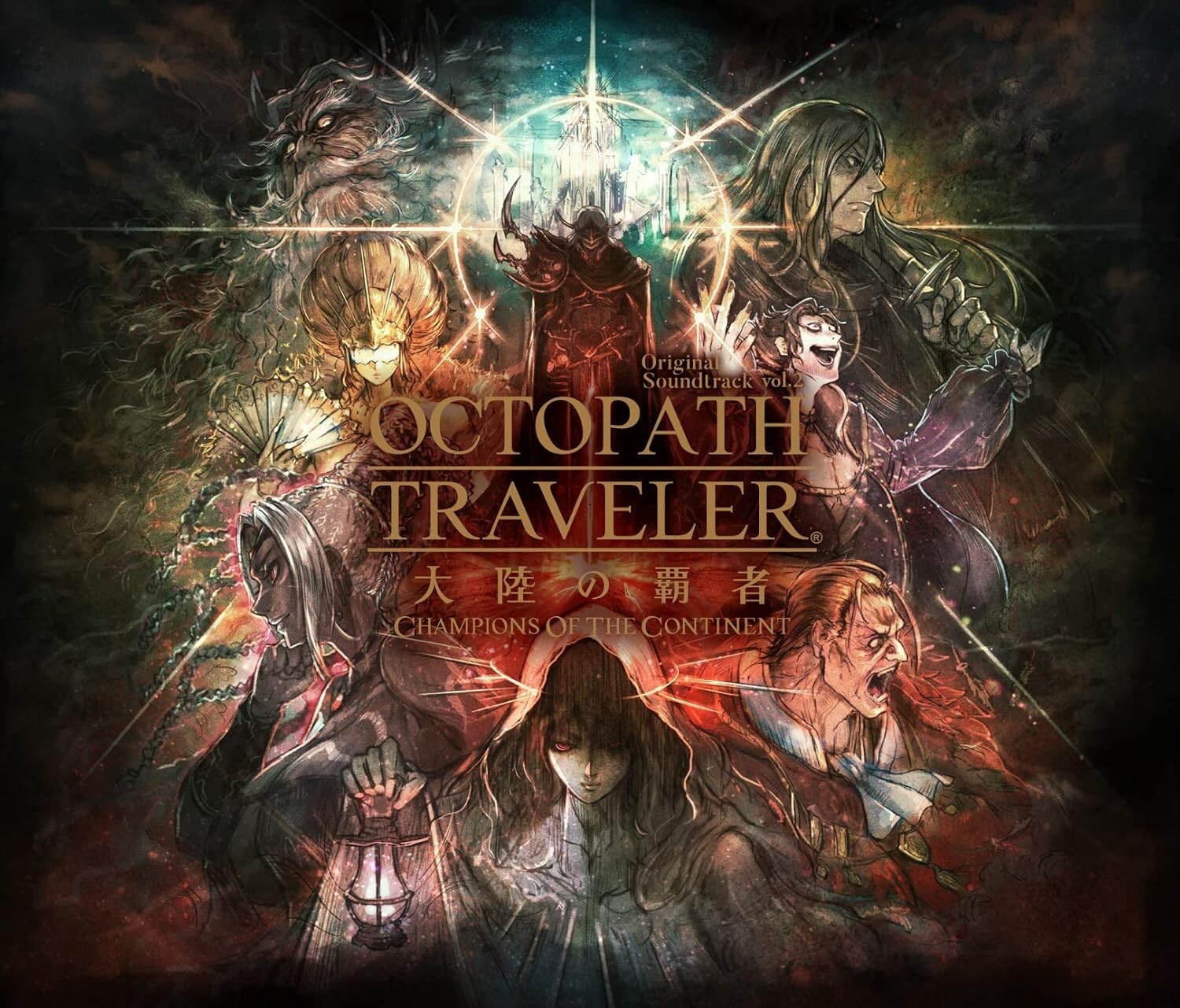 New (JAPAN) OST CD OCTOPATH TRAVELER Conquerors Original Soundtrack Vol.2 (3CD)