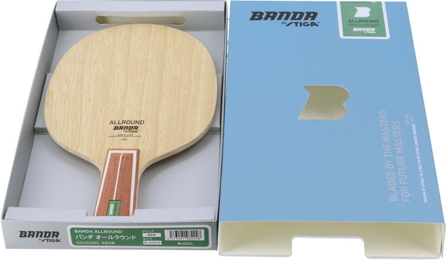 STIGA Table Tennis Racket BANDA All-Round PEN GA302565 NEW