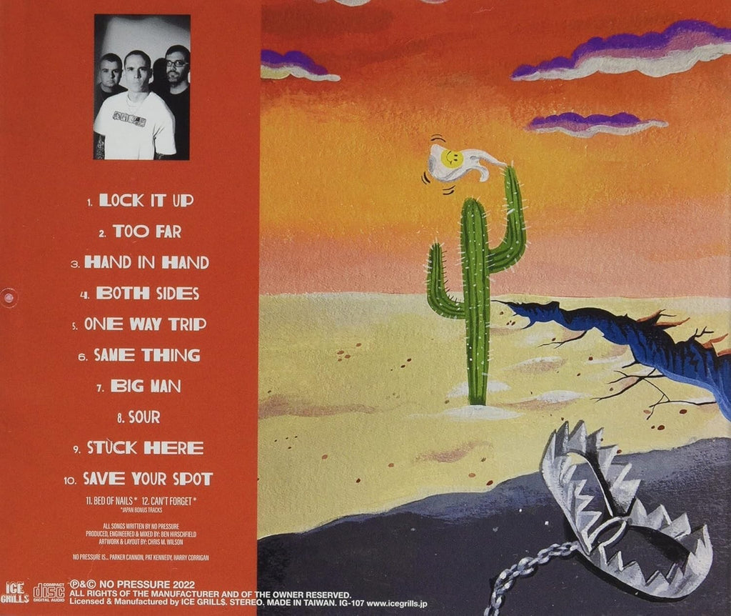 New No Pressure No Pressure 1st album Japan Music CD*