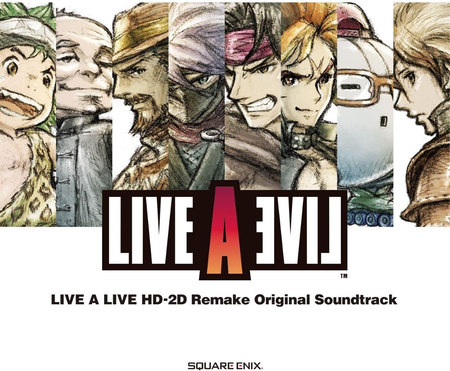 LIVE A LIVE HD-2D Remake Original Soundtrack 2 CD Japan SQEX-10948 NEW