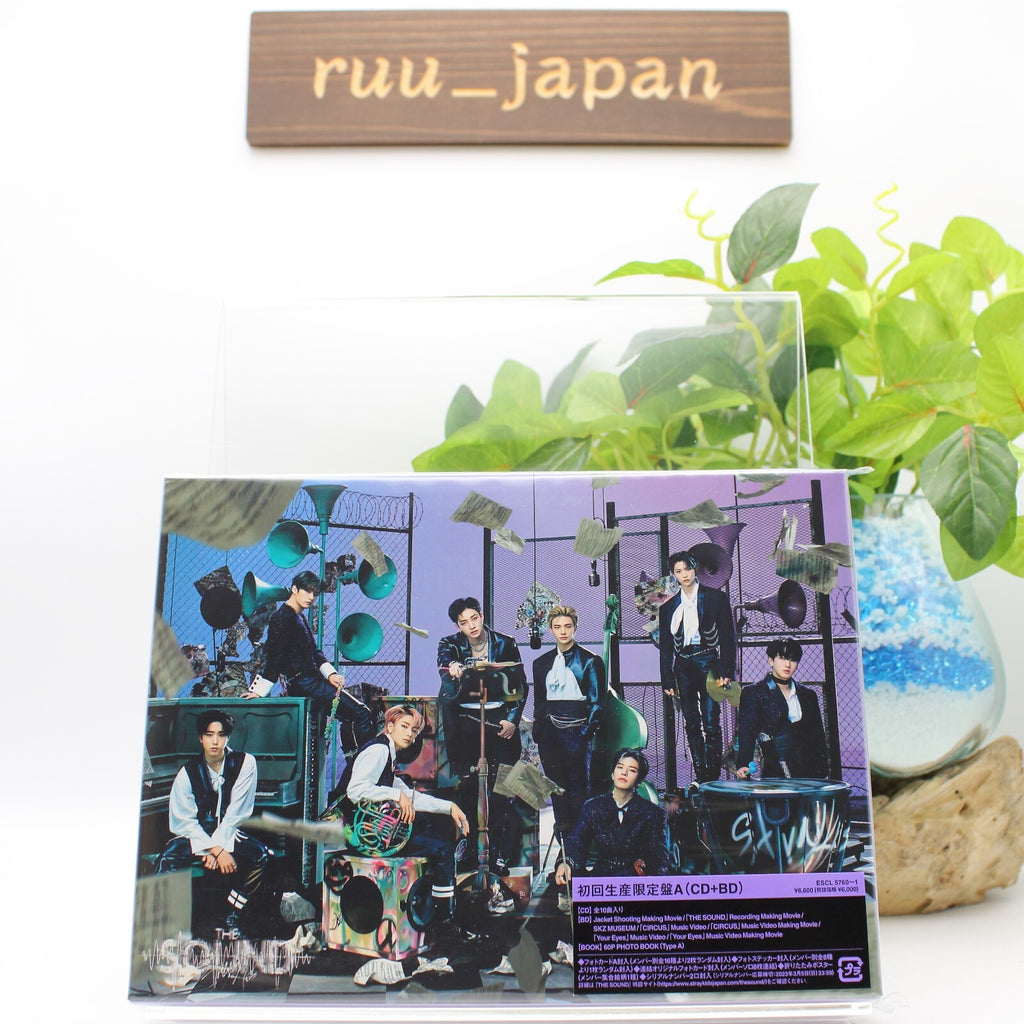 Stray Kids THE SOUND First Limited Edition Type A CD Blu-ray Photobook New