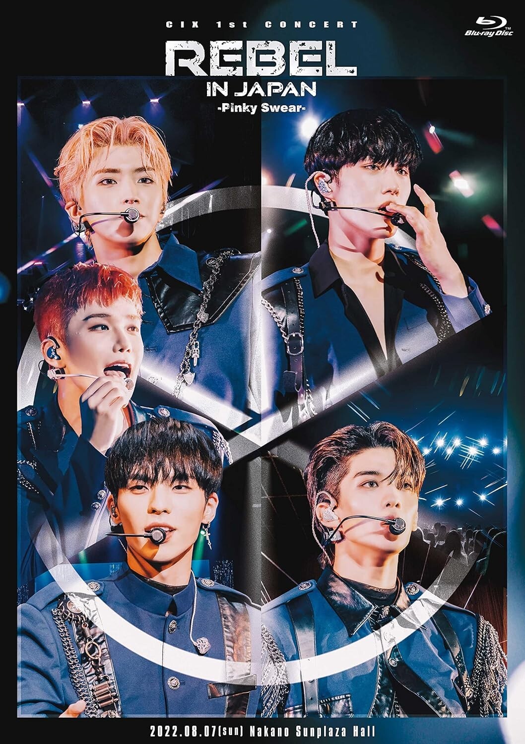 New CIX 1ST CONCERT REBEL IN JAPAN PINKY SWEAR BLU-RAY JAPANESE JAPAN