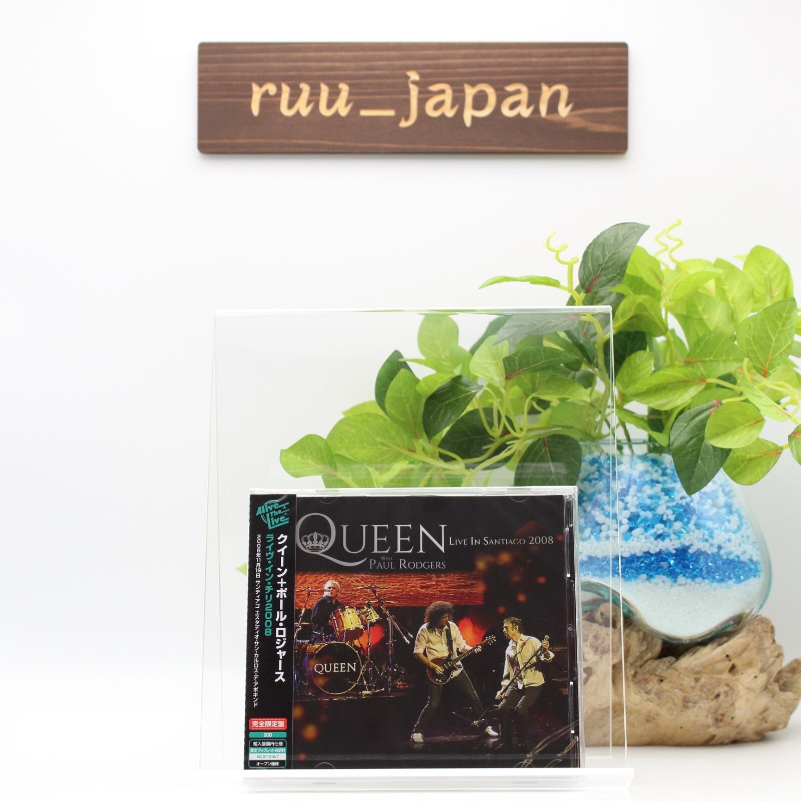QUEEN WITH PAUL RODGERS LIVE IN SANTIAGO 2008  JAPAN 2 CD NEW