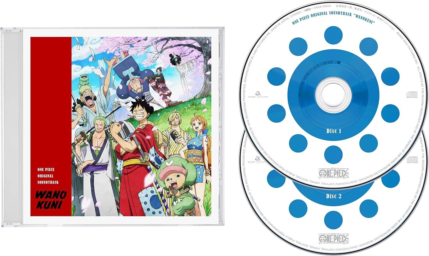 ONE PIECE Original Soundtrack WANOKUNI CD Anime OST EYCA-13684 new