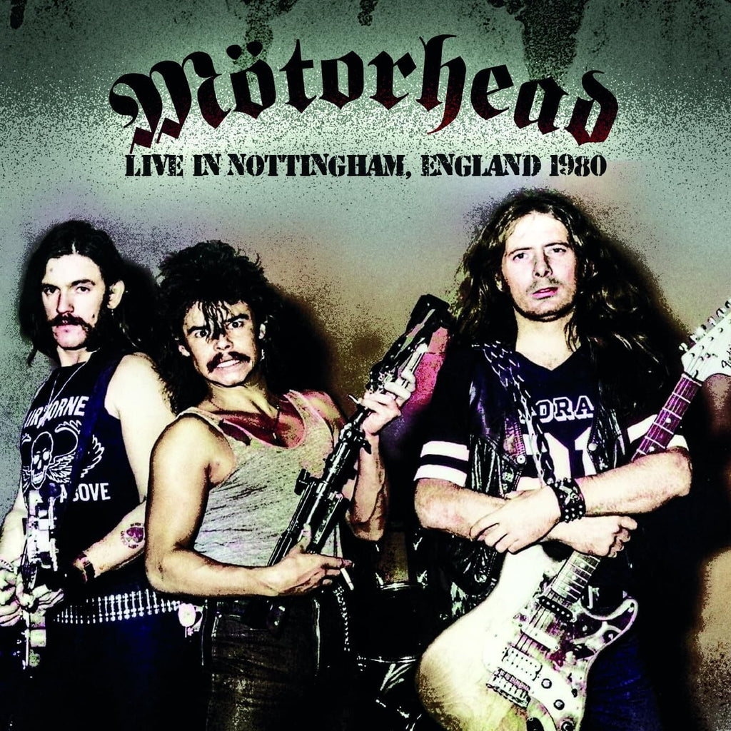 New MOTORHEAD LIVE IN NOTTINGHAM ENGLAND 1980 JAPAN CD