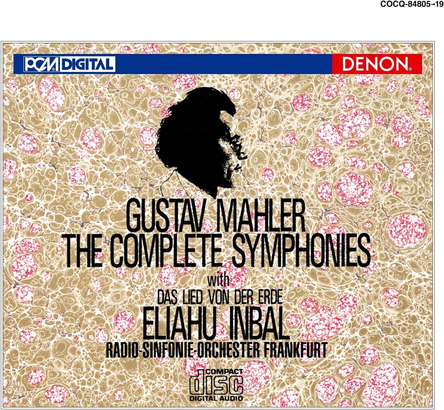 Eliahu Inbal Gustav Mahler The Complete Symphonies 15 CD Box Set DENON JAPAN NEW