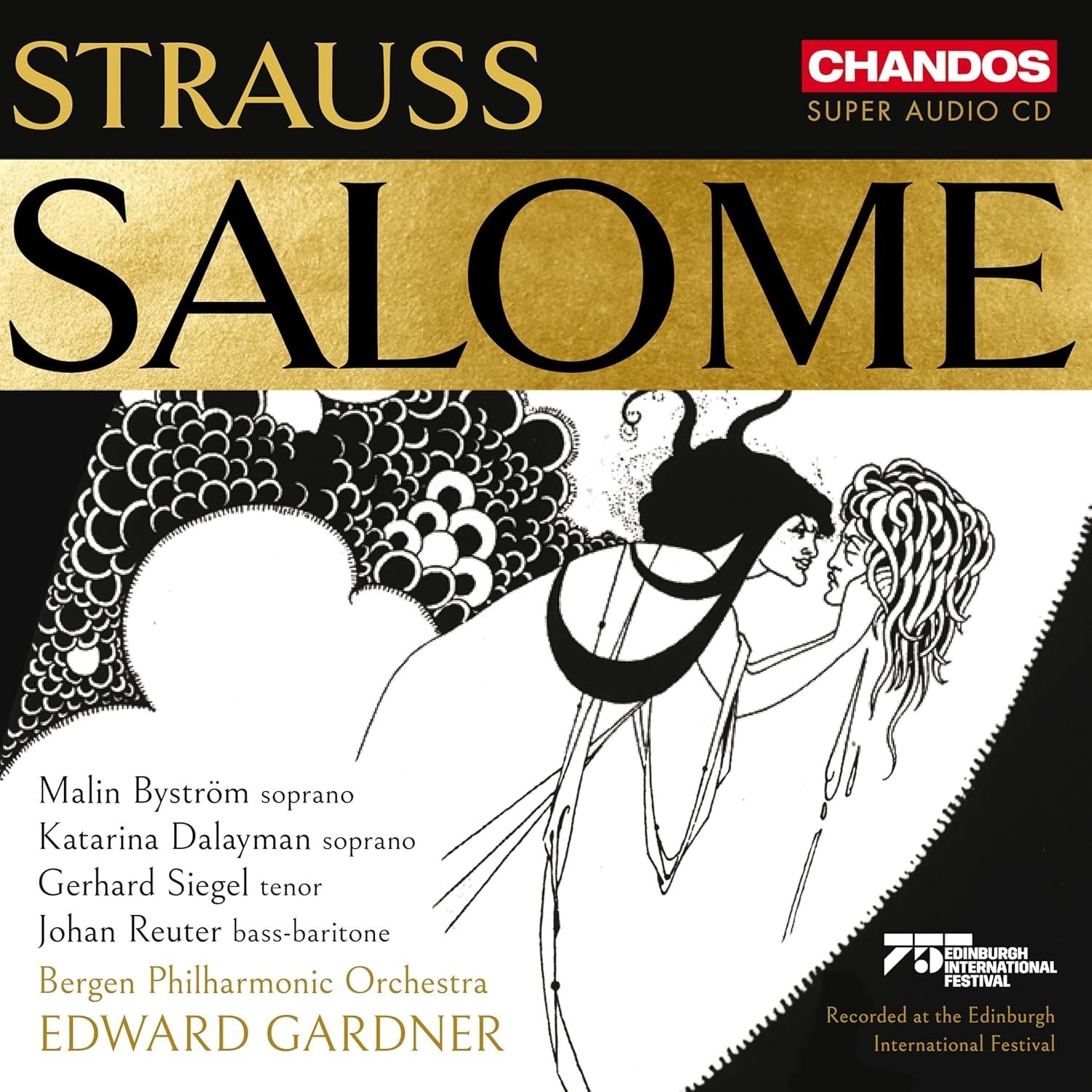 CD New Edward Gardner Richard Strauss Salome Chandos 2 SACD Hybrid