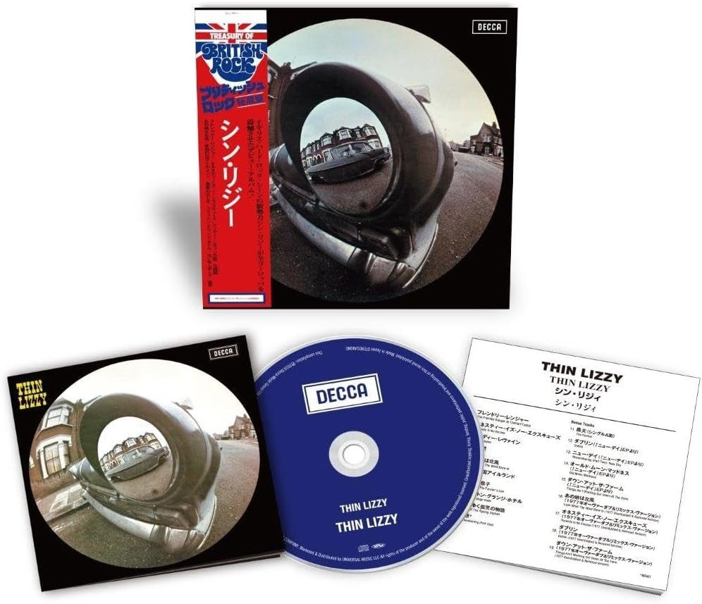 CD New THIN LIZZY THIN LIZZY WITH BONUS TRACKS 2025 JAPAN MINI LP SHM CD