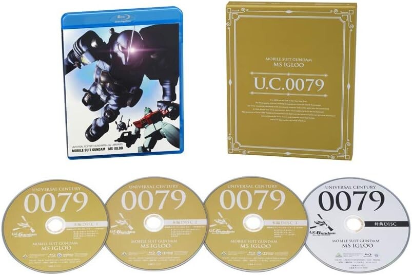 New Universal Century Gundam Blu-ray Libraries Mobile Suit Gundam MS Igloo