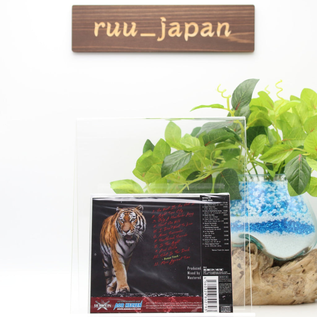 NITRATE Open Wide CD From Japan New