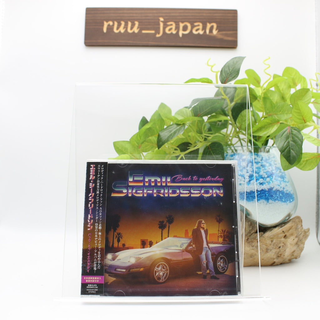 New EMIL SIGFRIDSSON BACK TO YESTERDAY JAPAN CD