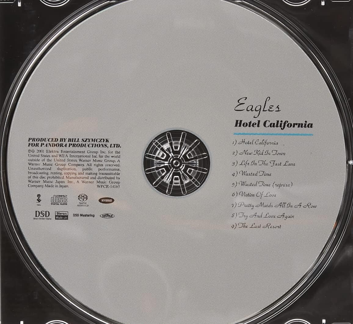 EAGLES HOTEL CALIFORNIA 2011 DSD MASTER 5.1CH MULTI JAPAN SACD HYBRID New