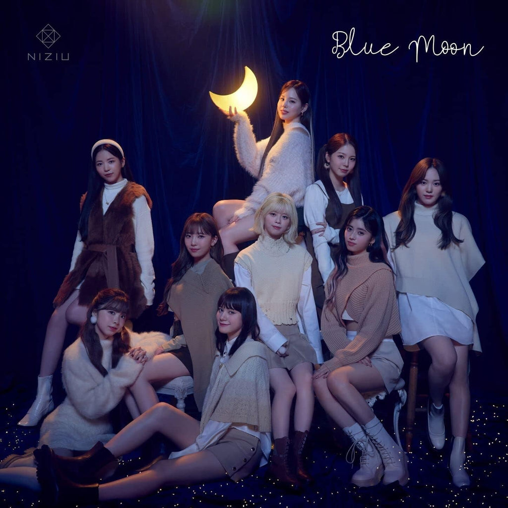 NiziU Blue Moon First Limited Edition Type A CD DVD Card Booklet Japan New