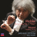 Seiji Ozawa LIVE CD (UHQCD) Mahler Sym. No.1 Titan/Mozart Sym.No.32 Japan NEW