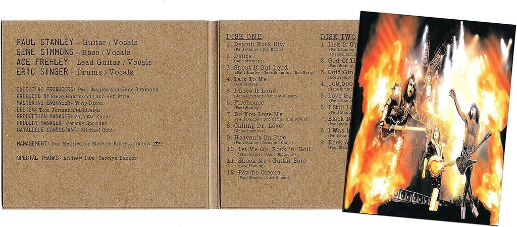 Kiss Live 2SHMCD Off The Soundboard Tokyo 2001 Paper Slv. OBI NEW