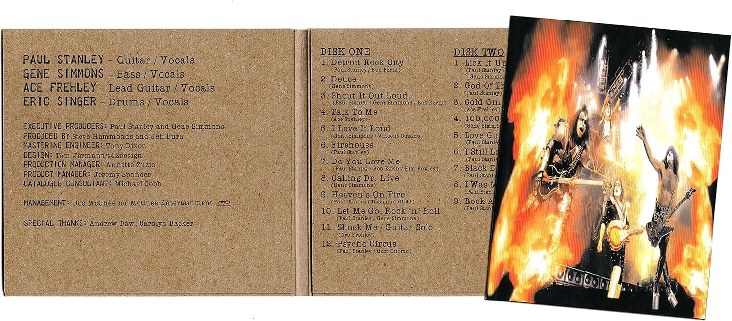 Kiss Live 2SHMCD Off The Soundboard Tokyo 2001 Paper Slv. OBI NEW