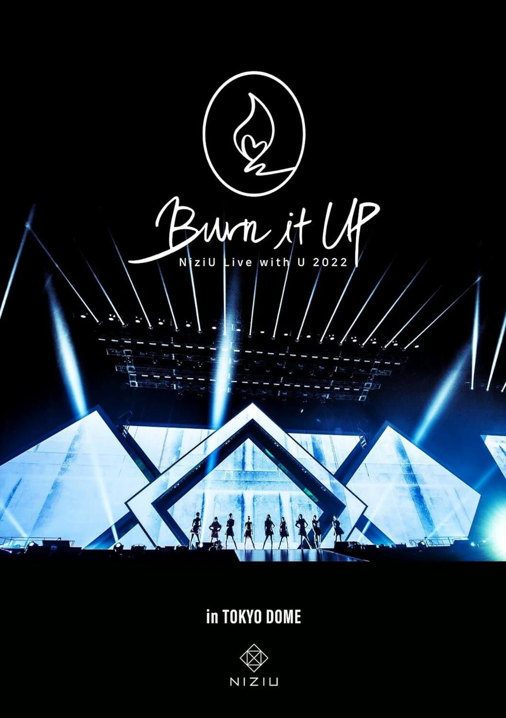 NiziU Live with U 2022 Burn it Up in TOKYO DOME Regular Blu-ray ESXL-267 New