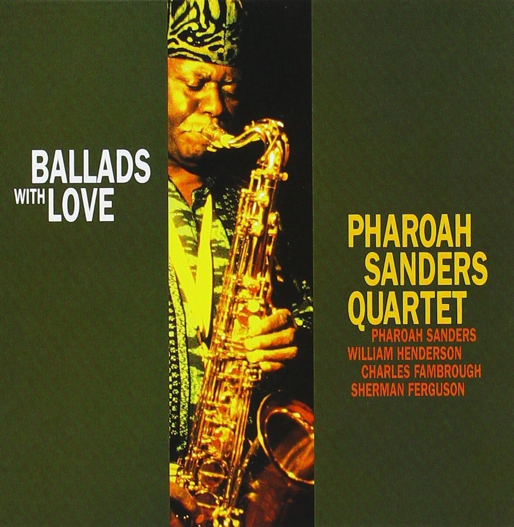Pharoah Sanders Quartet Jazz CD Ballads With Love Paper OBI Slv Japan New
