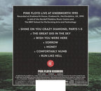 PINK FLOYD Live At Knebworth 1990 JAPAN CD