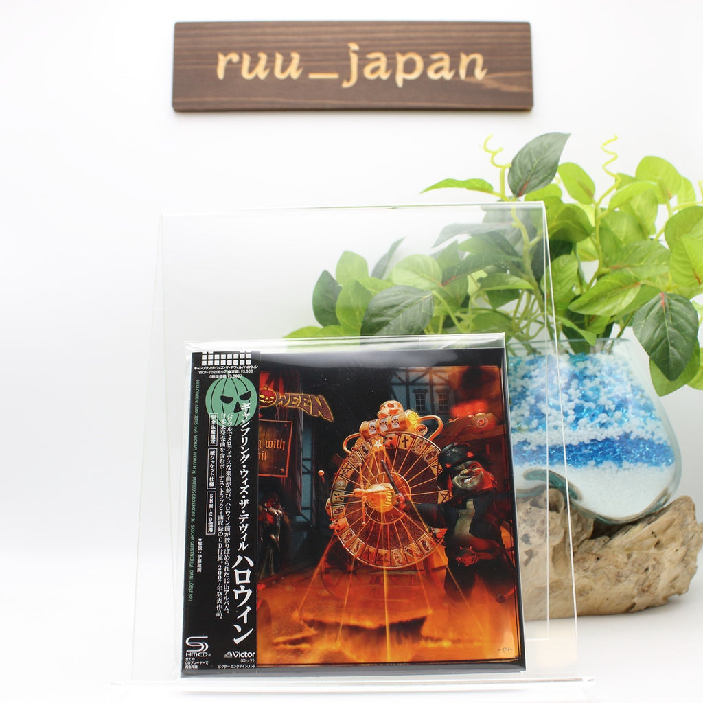 New HELLOWEEN GAMBLING WITH THE DEVIL WITH BONUS TRACKS JAPAN MINI LP 2 SHM CD