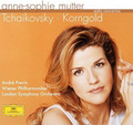 New Anne-Sophie Mutter Violin NEW CD(SHM-CD) Tchaikovsky/Korngold Con. Japan OBI