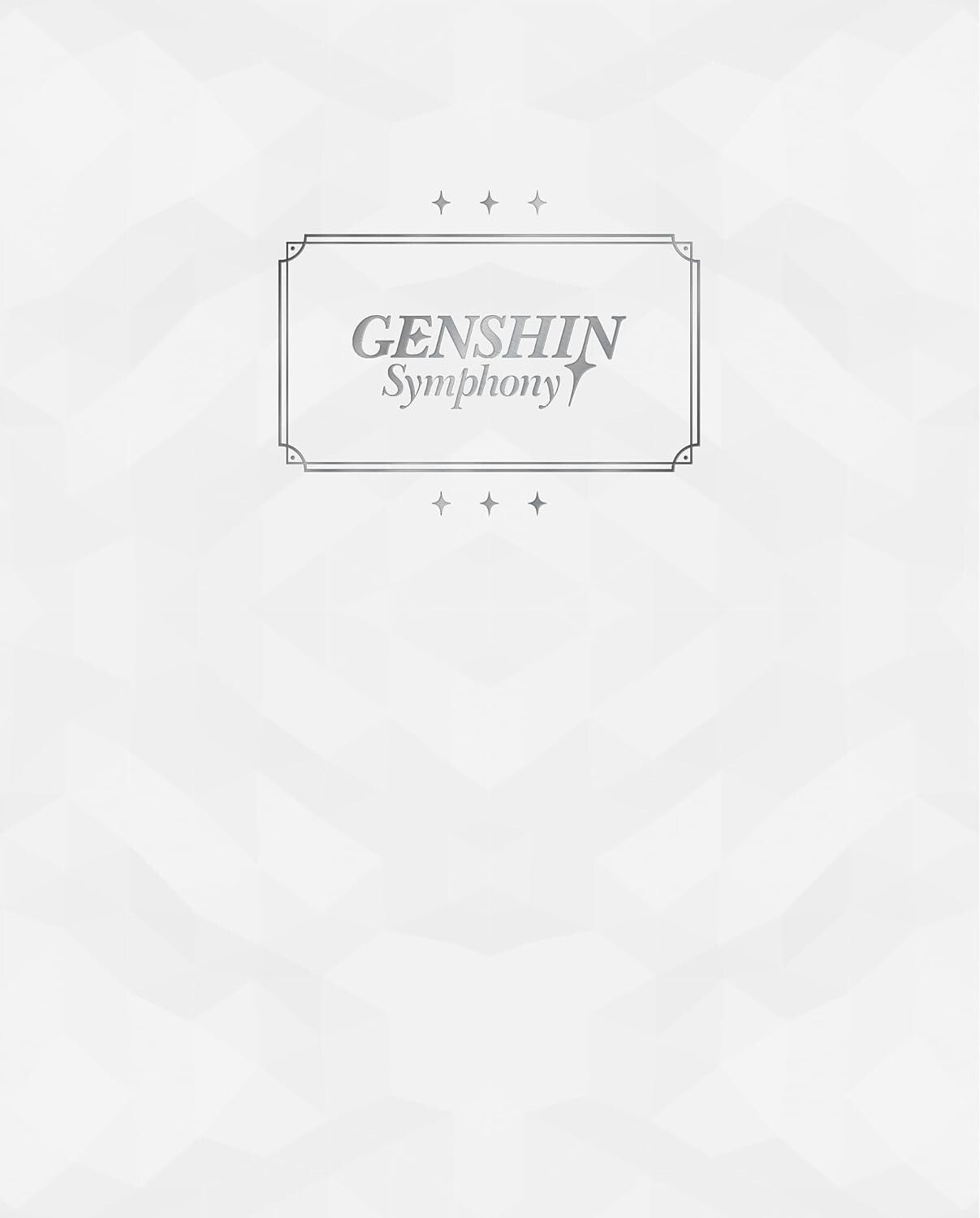 New GENSHIN Symphony 2 Blu-ray Booklet Japan KXXL-1003 Japan