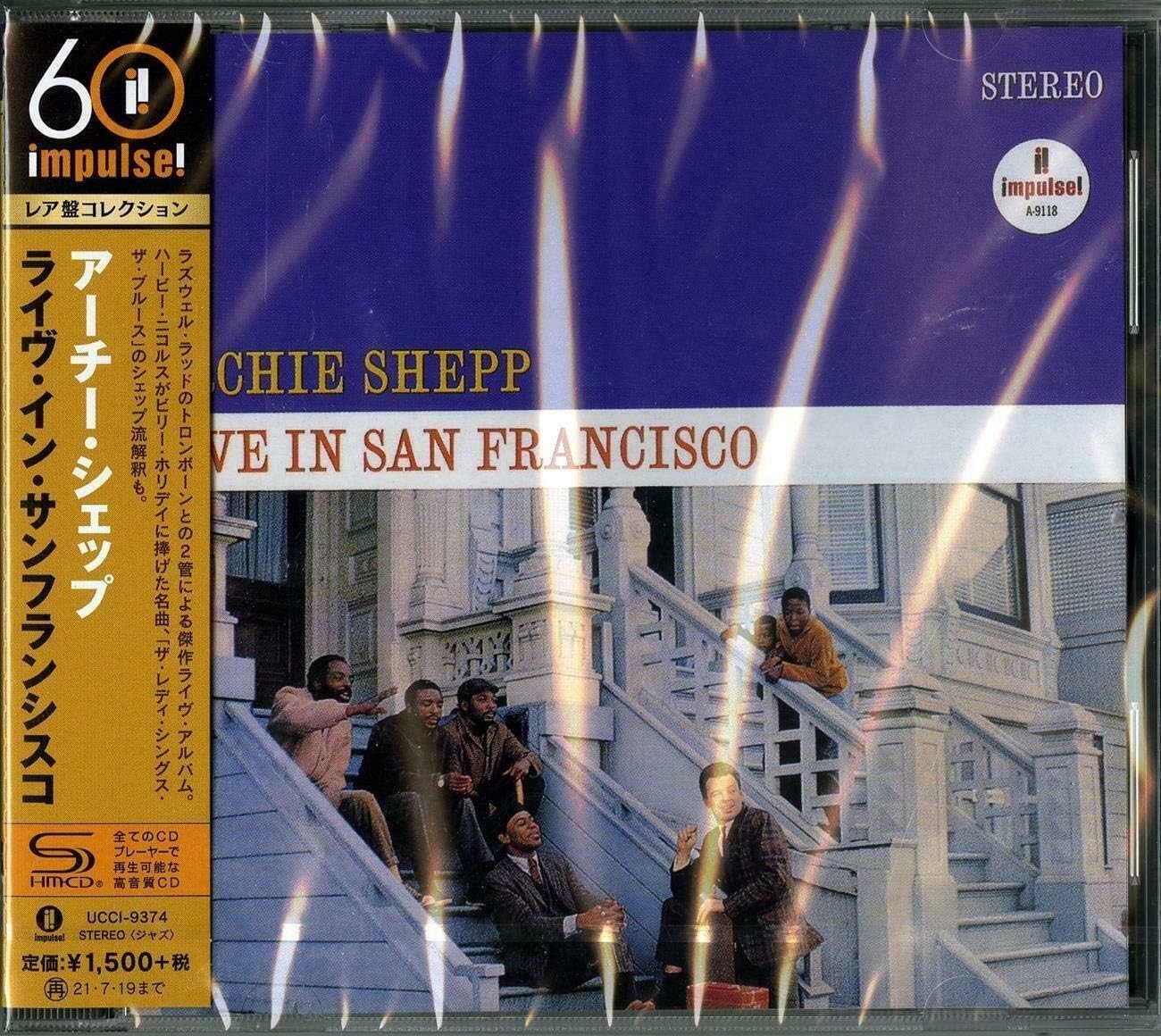 CD New Archie Shepp Jazz SHM-CD Live In San Francisco  1966 from Japan