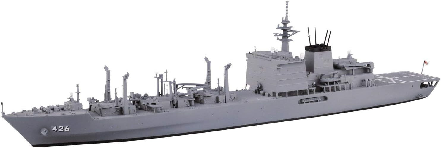 Aoshima JMSDF Oil Supply Ship Oumi 1:700 Scale Model Kit NEW