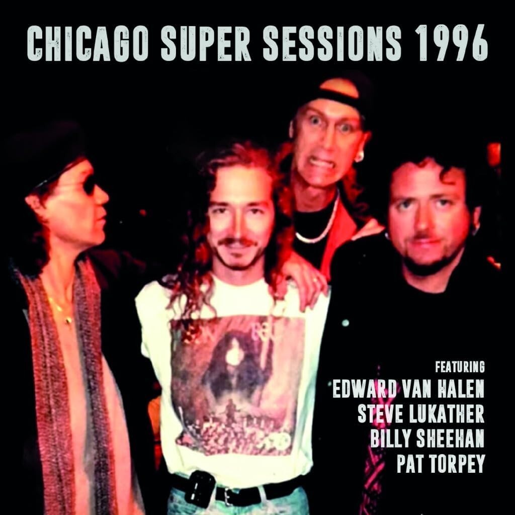 New CHICAGO SUPER SESSIONS 1996 EDWARD VAN HALEN STEVE LUKATHER JAPAN CD