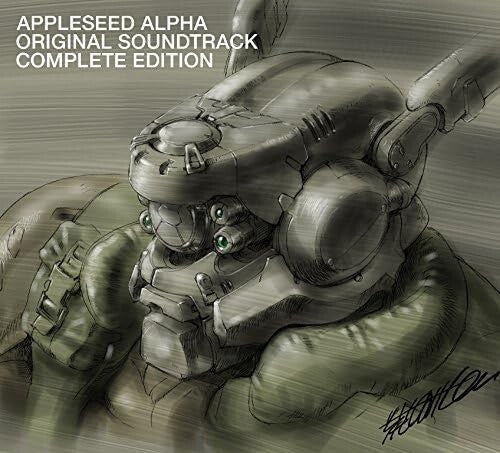 New OST APPLESEED ALPHA SOUNDTRACK COMPLETE EDITION (First Limited)(with DVD)