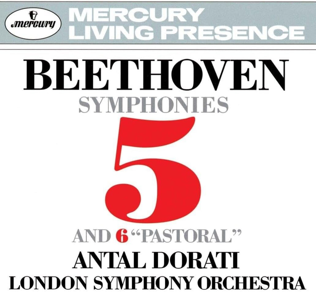 ANTAL DORATI-BEETHOVEN: SYMPHONY NO.5 & NO.6. ETC-JAPAN CD New