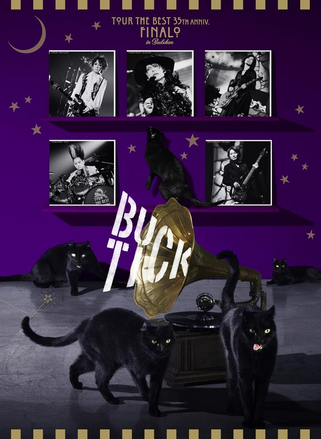 New BUCK-TICK TOUR THE BEST 35th anniv. FINALO in Budokan DVD Region 2 +SHM-CD