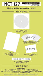 New NCT 127-LOVEHOLIC CD+BLU-RAY First press Ltd/Ed Japanese From Japan