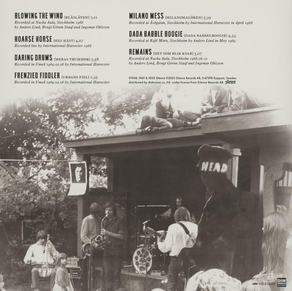 INTERNATIONAL HARVESTER Remains 3  JAPAN MINI LP CD NEW