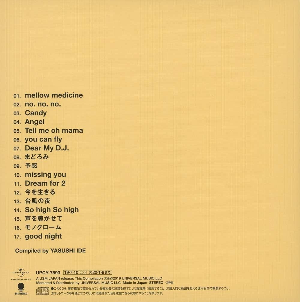 CD Naoko Gushima CD-Urban Blues Presents Best of Naoko Gushima- Japan City Pop