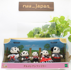 Sylvanian Families Dolls [Dalmatian Family] C-79 ST Mark Certified Ages 3 NEW