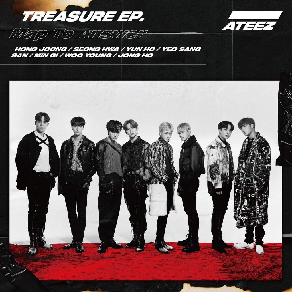 ATEEZ TREASURE EP. Map To Answer Type A CD DVD Japan new