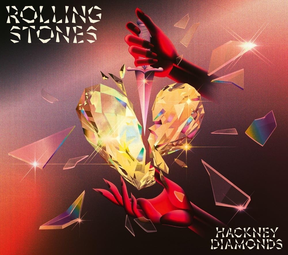 THE ROLLING STONES HACKNEY DIAMONDS 2025 JAPAN EDITION SHM CD + BLU-RAY NEW