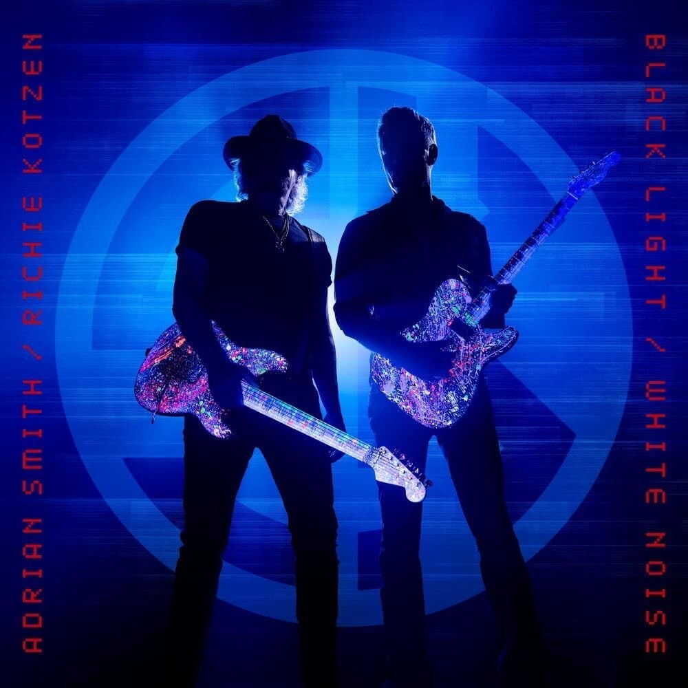 New ADRIAN SMITH RICHIE KOTZEN BLACK LIGHT WHITE NOISE BONUS TRACKS JAPAN SHM CD