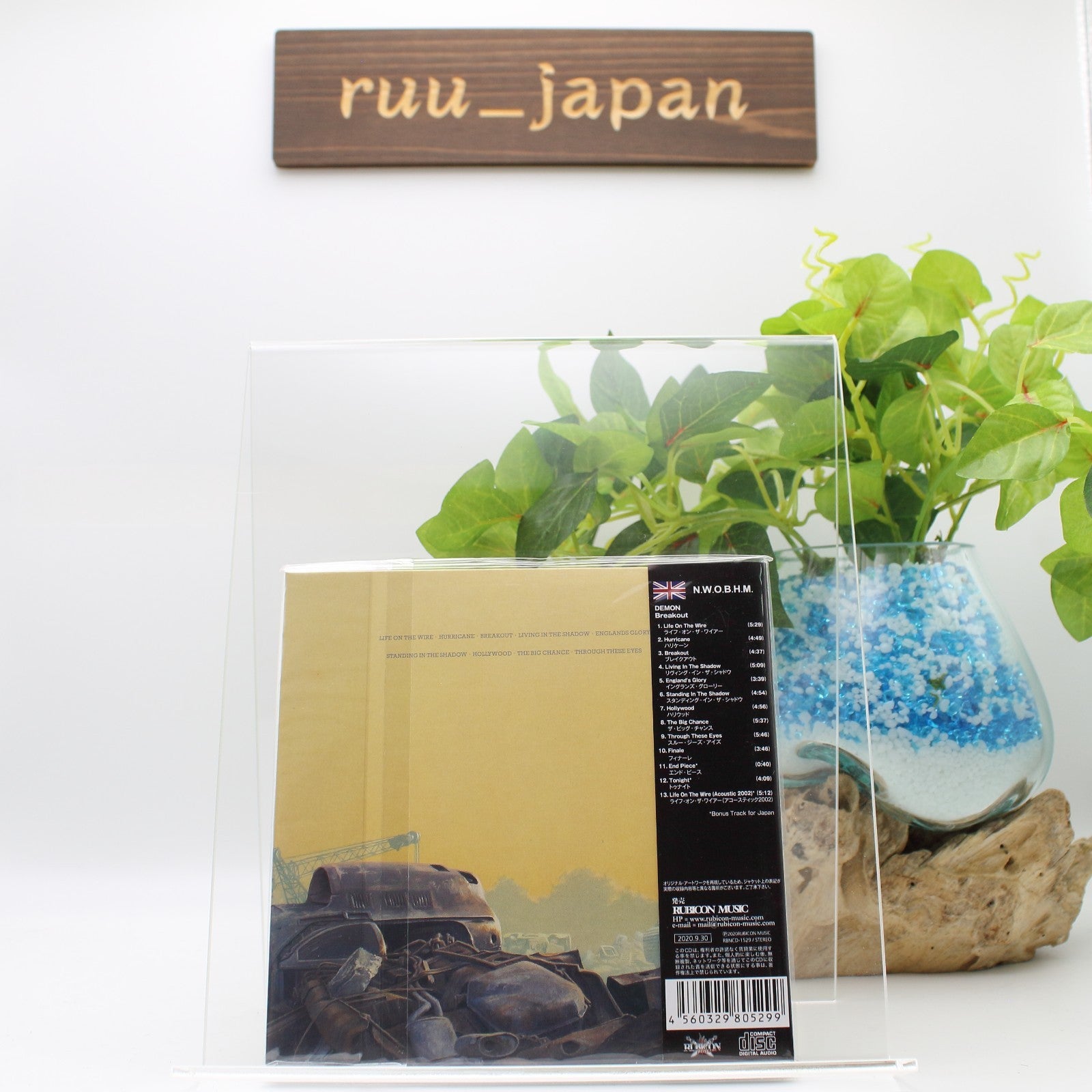 New DEMON Breakout + 3 JAPAN MINI LP CD Lawless Iron Cross Dave Hill NWOBHM !