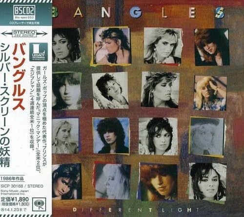 New Bangles CD(BSCD2) Different Light Bonus Track Japan OBI