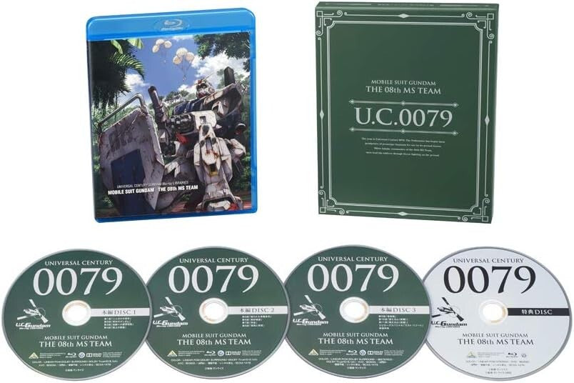 Universal Century Gundam Blu-ray Libraries The 08th MS Team Japan Animation new