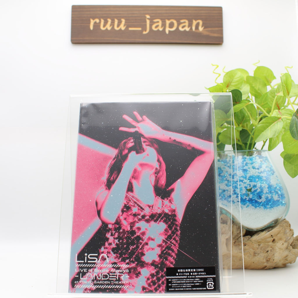 New LiSA LiVE is Smile Always LANDER at TOKYO GARDEN THEATER 2 DVD Japan