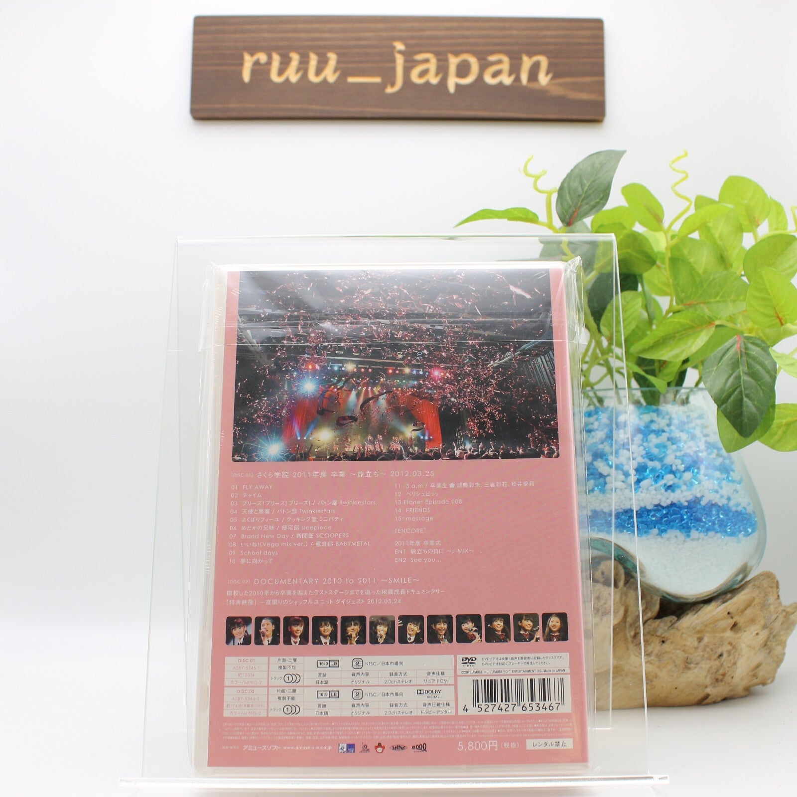 New [DVD] Sakura Gakuin FIRST LIVE & DOCUMENTARY 2010 to 2011 SMILE